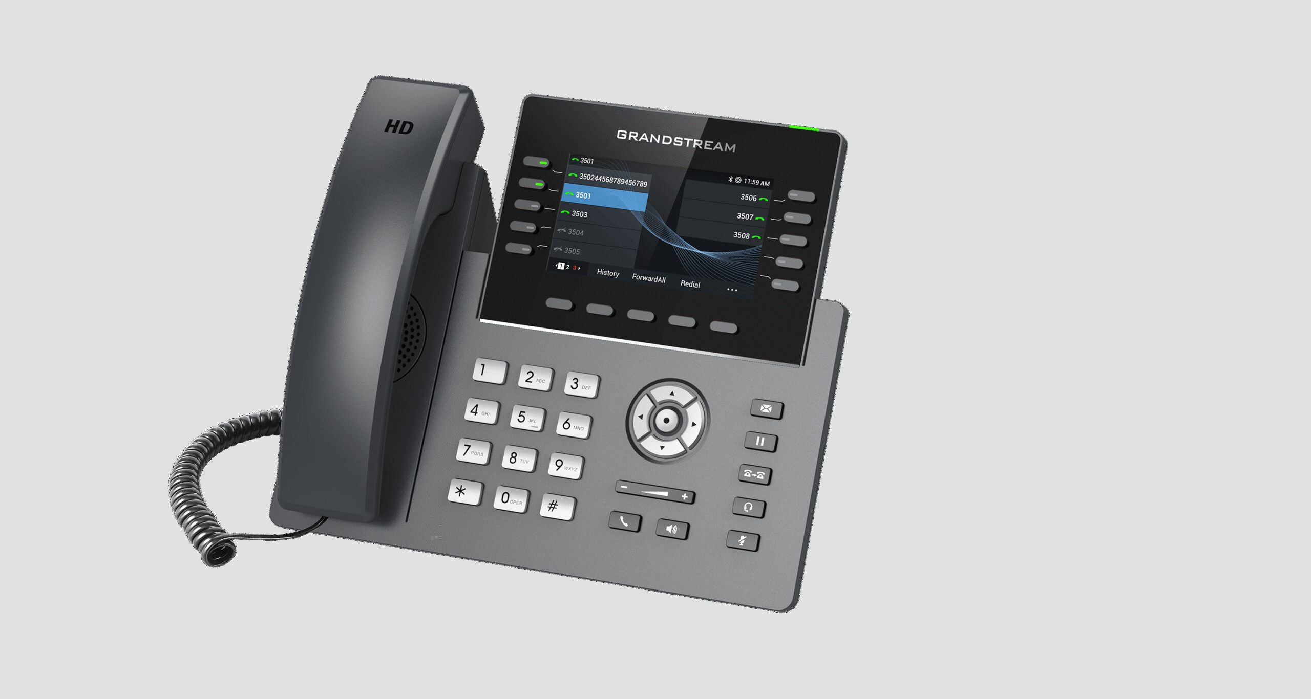 GRANDSTREAM 10 LINE CARRIER WI-FI DESK PHONE | GRP2615 - Image 3