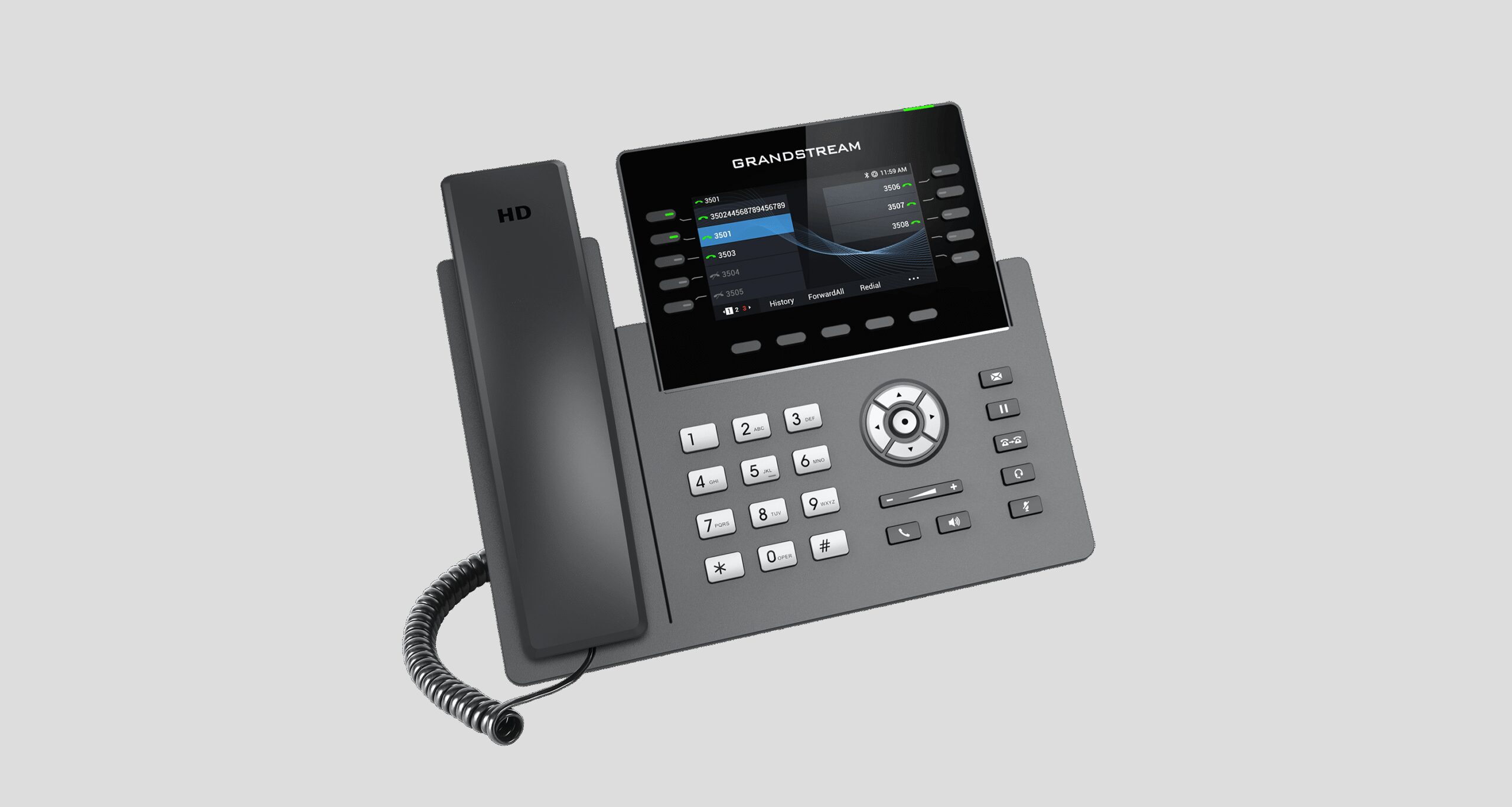 GRANDSTREAM 10 LINE CARRIER WI-FI DESK PHONE | GRP2615 - Image 4