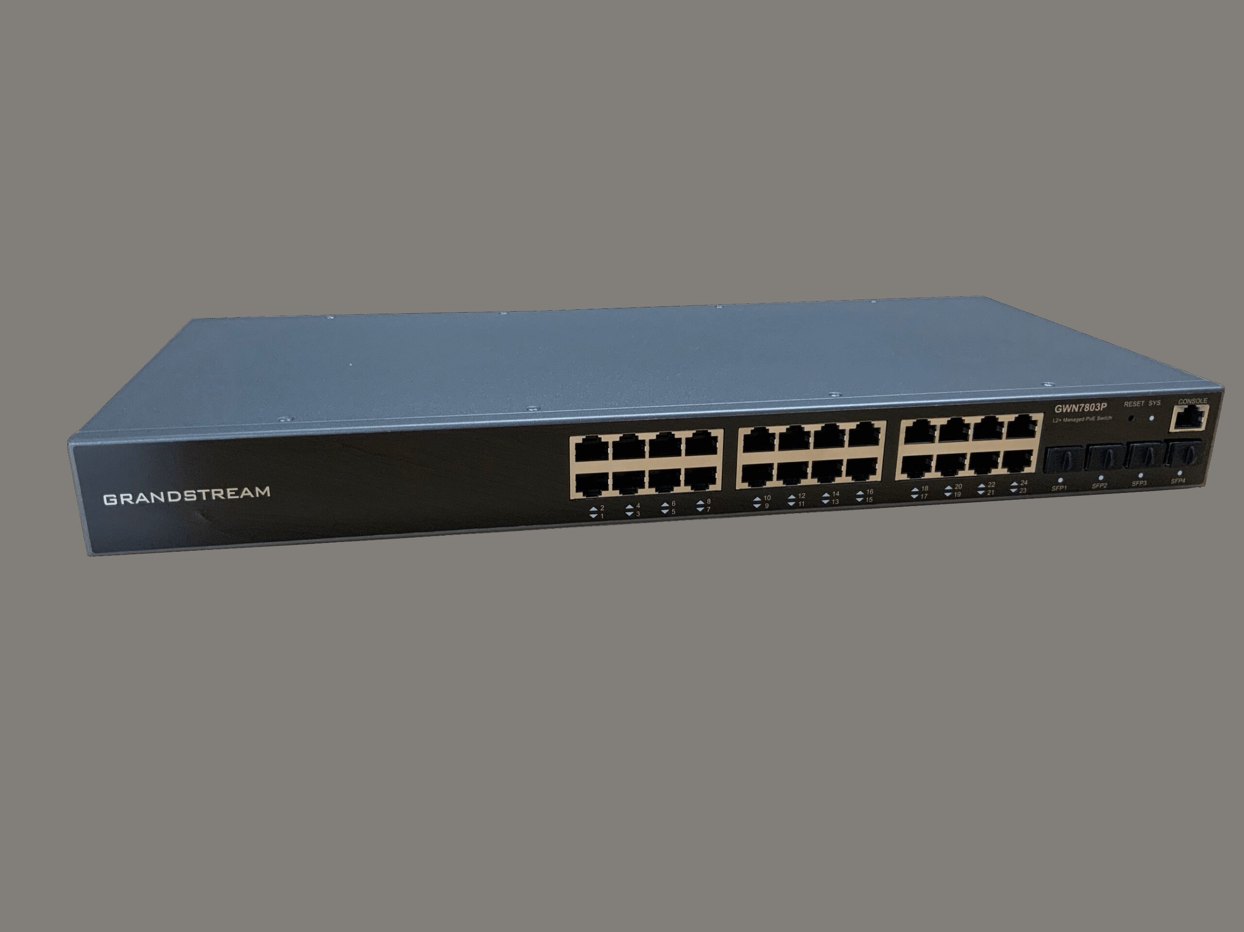 GRANDSTREAM ENTERPRISE L2 24 PORT MANAGED GBE POE+ SWITCH 360W | GWN7803P - Image 4
