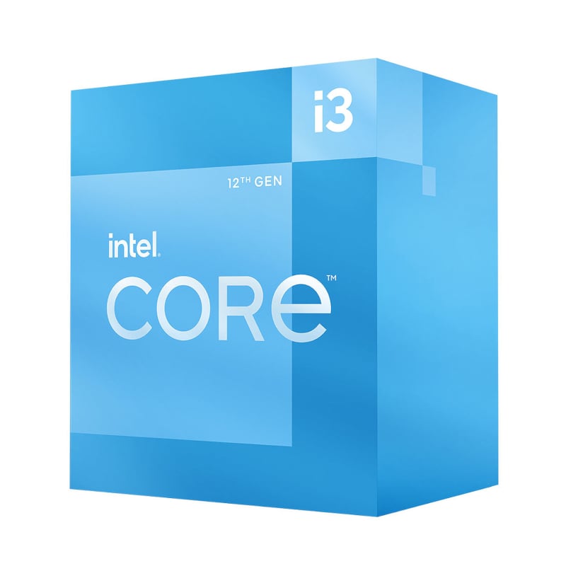 Intel 12th Gen Core i3-12100 LGA1700 3.3GHZ 4-Core CPU (BX8071512100) – product image