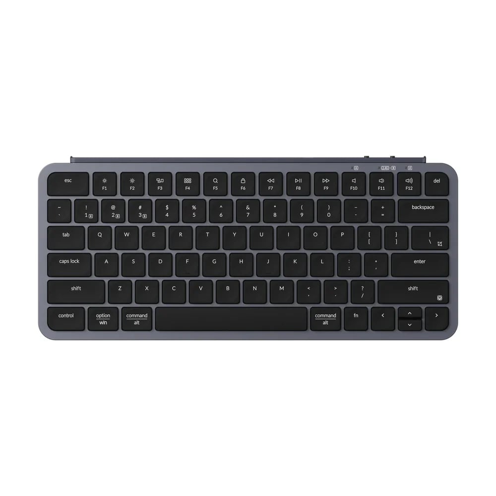 Keychron B1 Pro Ultra-Slim 75% Wireless Keyboard - Space Grey (B1P-K1) – product image
