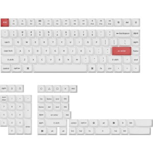 Keychron Keychron Double Shot PBT OSA Full Keycap Set - Black/White (PBT-57) – product image