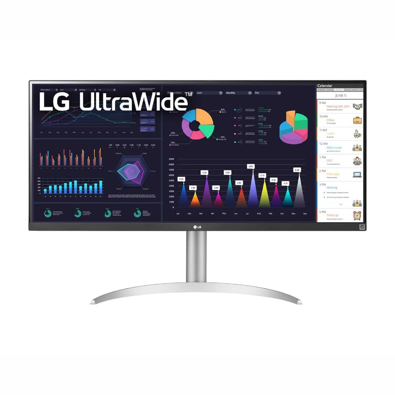 LG LG 34" IPS Panel Ultra-wide Monitor - 75Hz (34WQ650-W) – product image