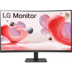 LG LG Essential 32" FHD VA Curved Monitor 100Hz with FreeSync (32MR50C-B.AFBQ) – product image