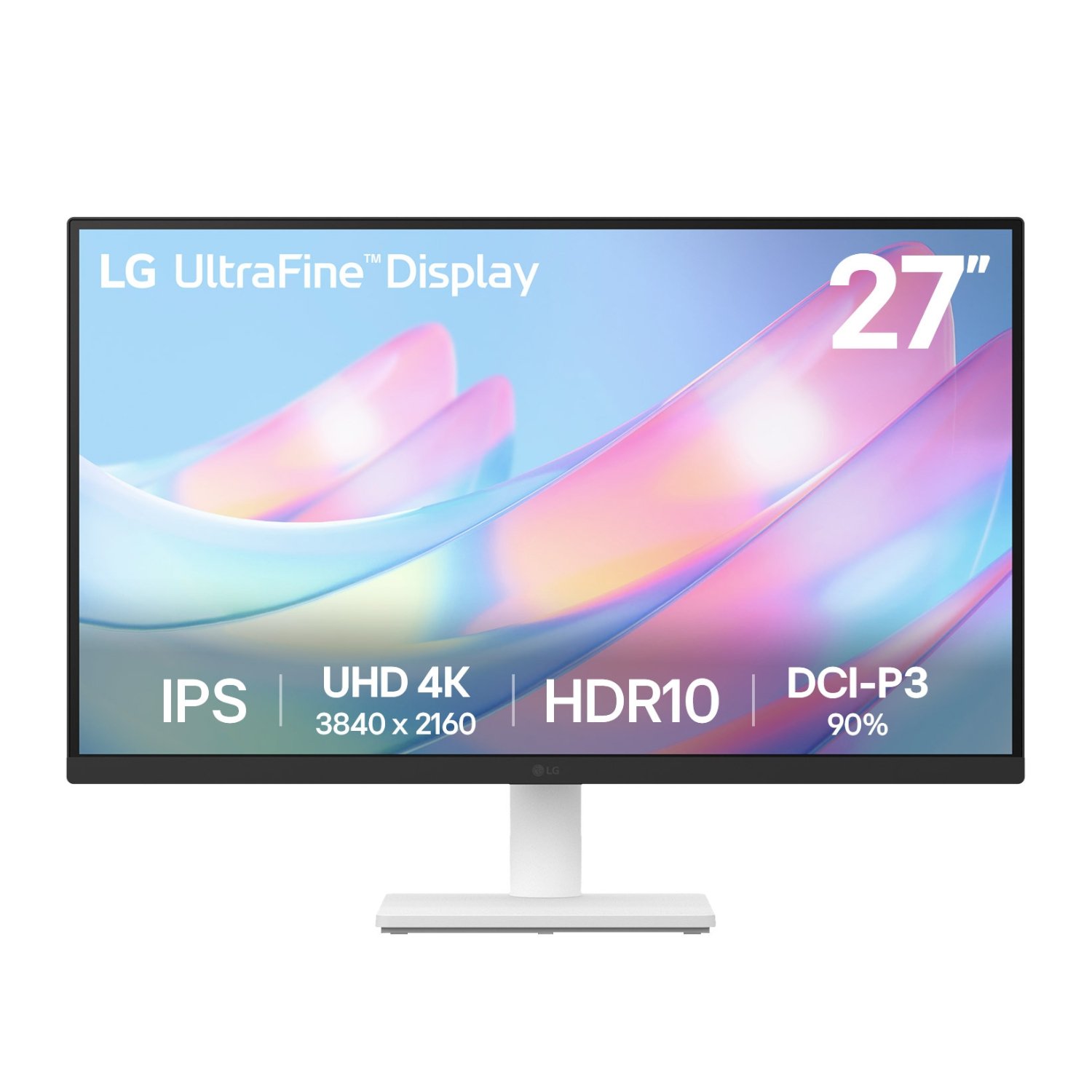 LG LG UltraFine 27" 4K UHD IPS Monitor - White (27US500-W.AFAQ) – product image
