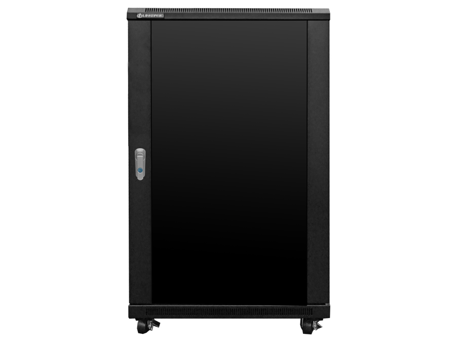 Linkbasic 18U 600 Deep Cabinet 2 Fans & 2 Shelves – product image