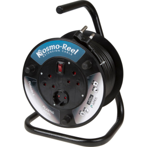 20M 10A Extension Cord on Open Plastic Reel – product image