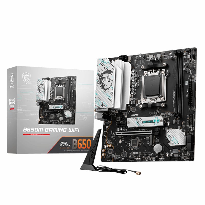 MSI MSI B650M GAMING WIFI AMD AM5 mATX Gaming Motherboard (B650MGAMINGWIFI) – product image