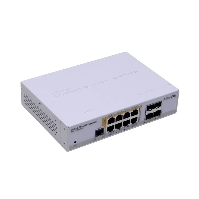 MIKROTIK CLOUD ROUTER SWITCH 8 PORT POE 4SFP | CRS112-8P-4S-IN - Image 4