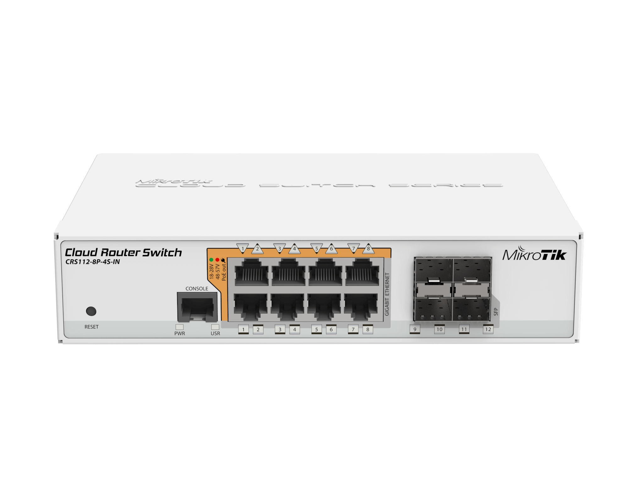 MIKROTIK CLOUD ROUTER SWITCH 8 PORT POE 4SFP | CRS112-8P-4S-IN - Image 5