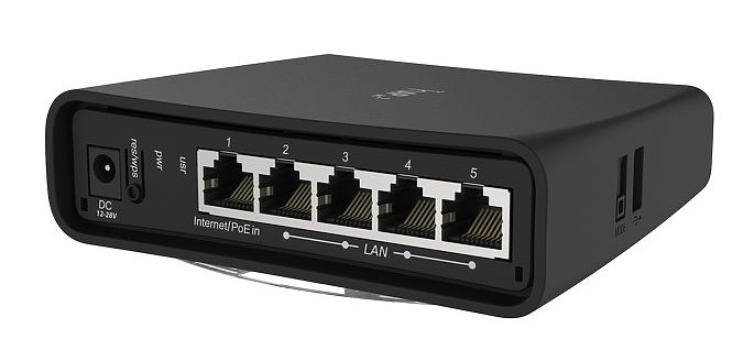 MIKROTIK HAP AC2 WIFI 5 GIGABIT ROUTER WITH 5 GBE PORTS | RBD52G-5HACD2HND-TC - Image 4