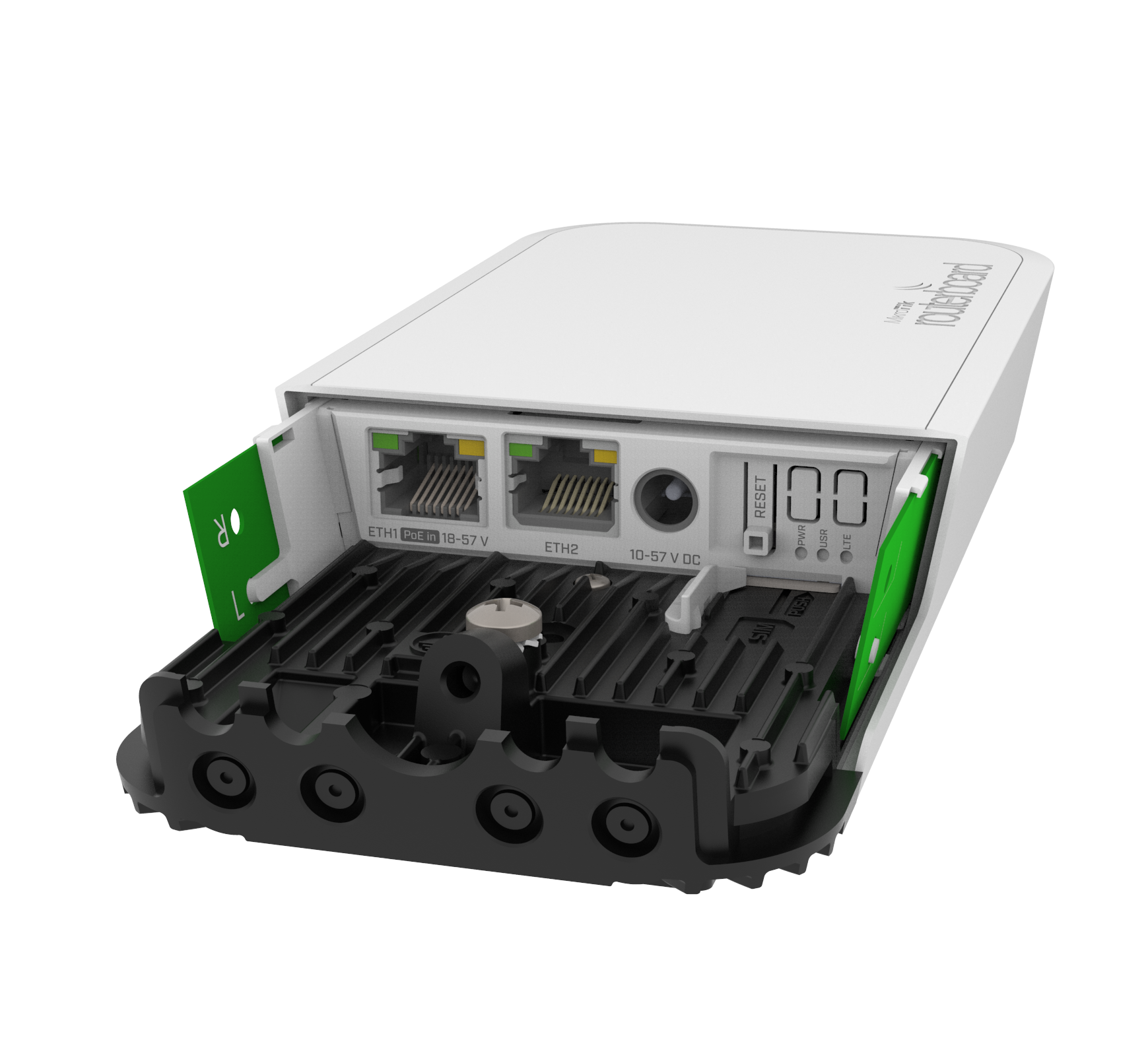 MIKROTIK - WAP R AC DUAL BAND 2.4/5 GHZ WIRELESS ACCESS POINT WITH LTE ANTENNAS AND MINIPCI-E SLOT - Image 3