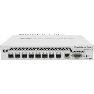 MikroTik Cloud Router Switch 8 Port SFP+ with PoE Input | CRS309-1G-8S+IN – product image