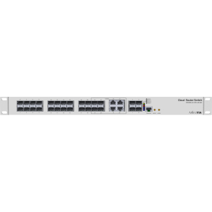 MikroTik Cloud Router Switch 20 Port SFP 4SFP+ 4 Gigabit/SFP Ports | CRS328-4C-20S-4S+RM – product image