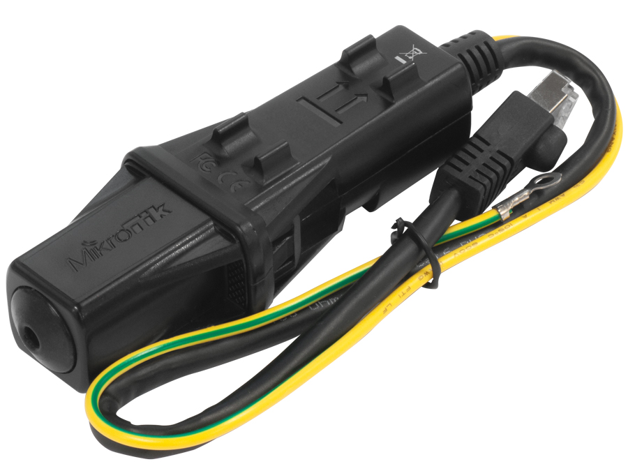 MikroTik Outdoor Gigabit Surge Protector with PoE | GESP – product image