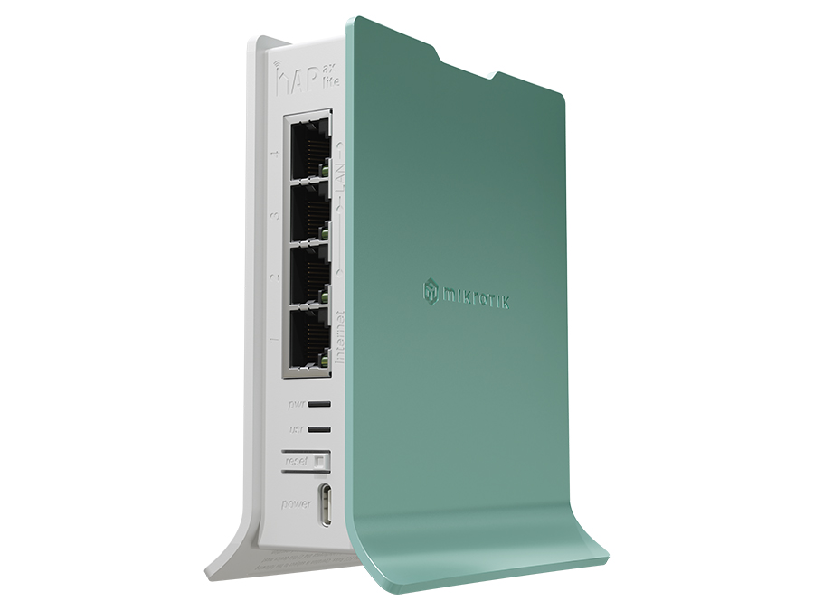 MikroTik hAP ax lite 4 Port Gigabit 600Mbps WiFi 6 Router | L41G-2axD – product image