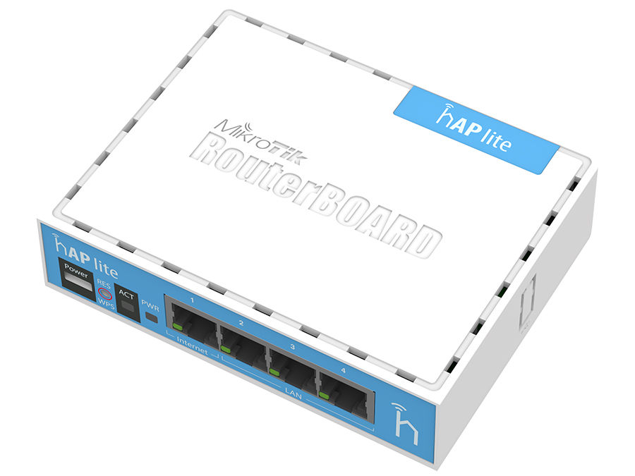 MikroTik hAP Lite 4 Port Ethernet 300Mbps WiFi 4 Router | RB941-2nD – product image