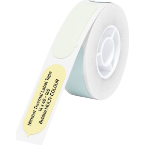 NIIMBOT NIIMBOT D11/D110/D101/H1S Thermal Label 14x40mm - 160 Labels Per Roll - Bubble B (T14*40-160BUBBLE B) – product image