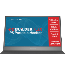 PCBuilder PCBuilder FLEX 15.6" Full HD IPS Portable Monitor (PCB-PM15-FHD) – product image