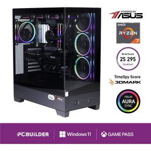 PCBuilder PCBuilder Ryzen 7 7800X3D MAXIMUS Windows 11 Gaming PC (PCB_MAXIMUS_01) – product image