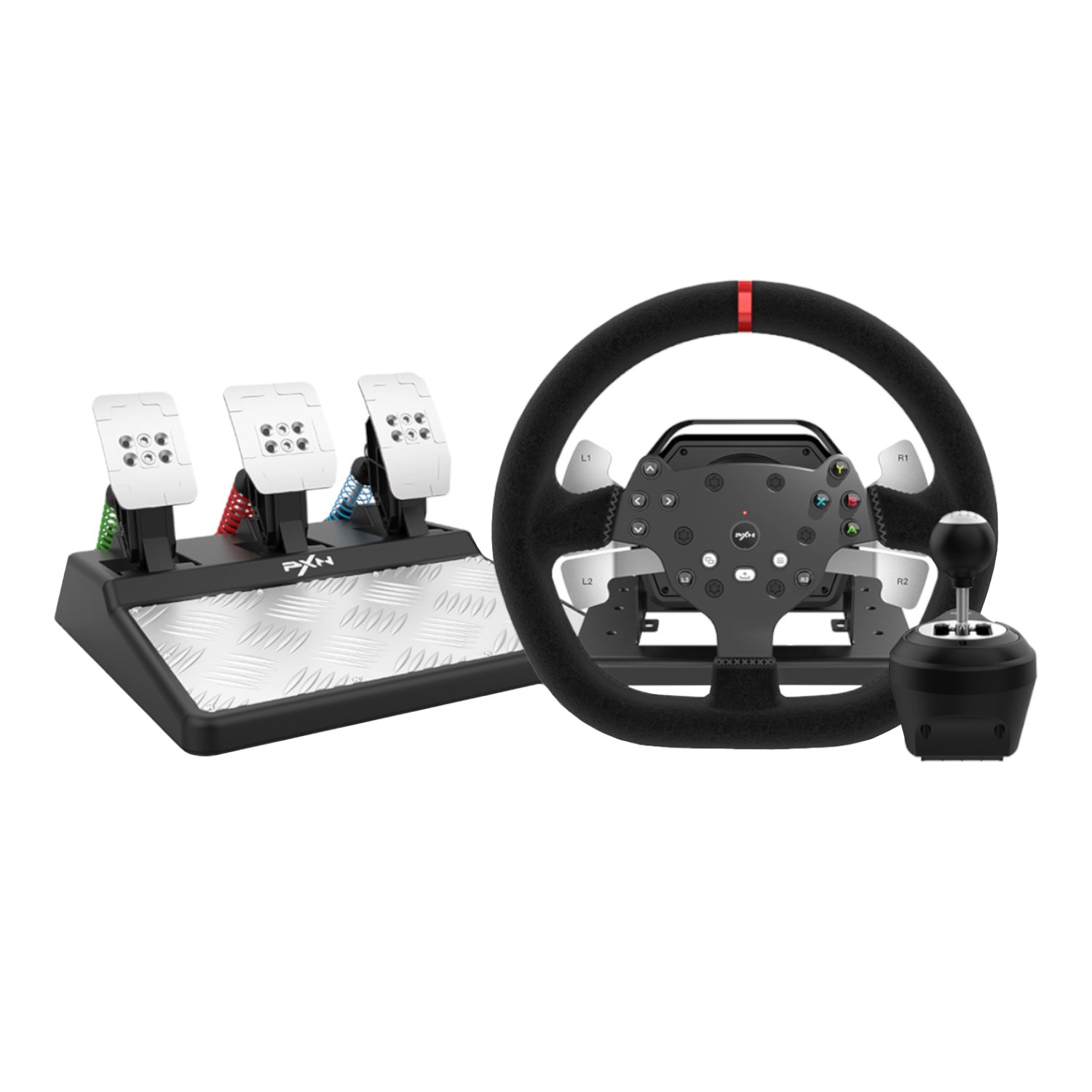 PXN PXN V10 3-in-1 Force Feedback Steering Wheel (PXN-V10) – product image