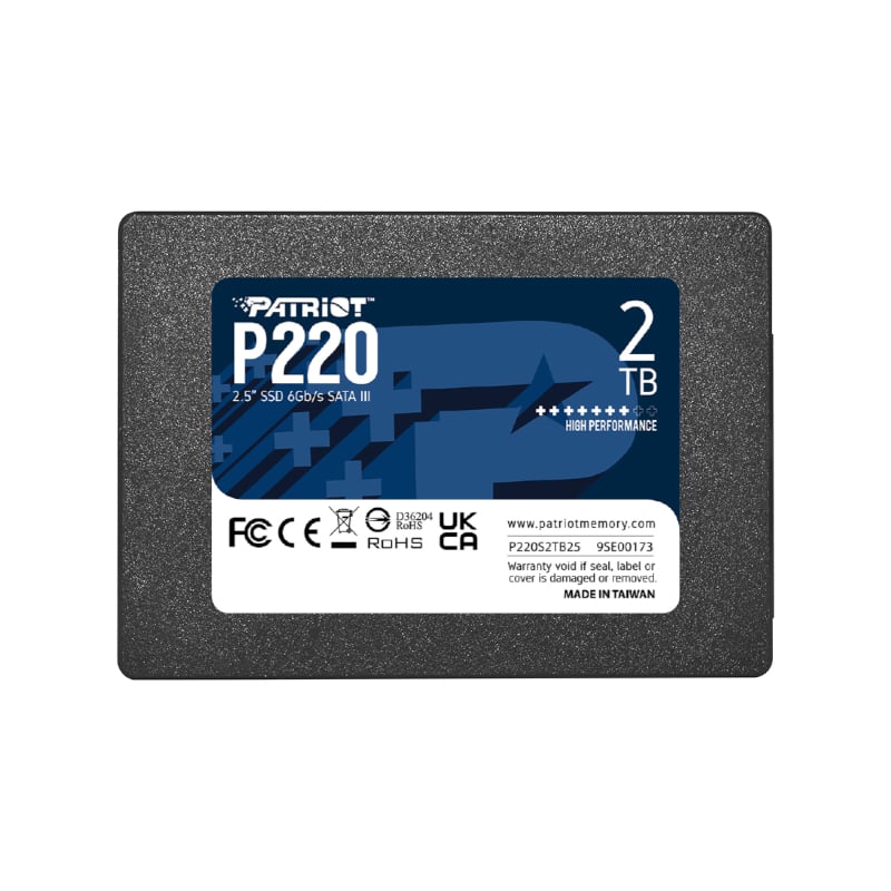 Patriot P220 2TB 2.5" SSD (P220S2TB25) – product image