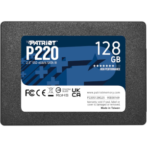 Patriot Patriot P220 128GB 2.5" SSD (P220S128G25) – product image