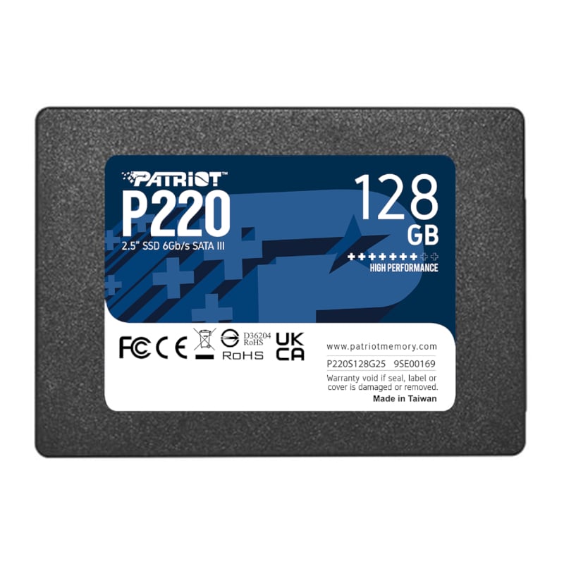 Patriot Patriot P220 128GB 2.5" SSD (P220S128G25) – product image