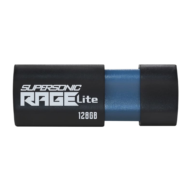 Patriot Patriot Rage Lite 128GB USB3.2 Flash Drive - Black (PEF128GRLB32U) – product image