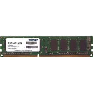 Patriot Patriot Signature Line 8GB 1600MHz DDR3 Single Rank Desktop Memory (PSD38G16002) – product image