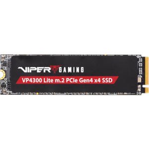 Patriot Patriot Viper VP4300 Lite 1TB Gen 4 M.2 PCIe NVMe SSD (VP4300L1TBM28H) – product image