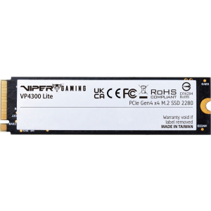 Patriot Patriot Viper VP4300 Lite 2TB Gen 4 M.2 PCIe NVMe SSD (VP4300L2TBM28H) – product image