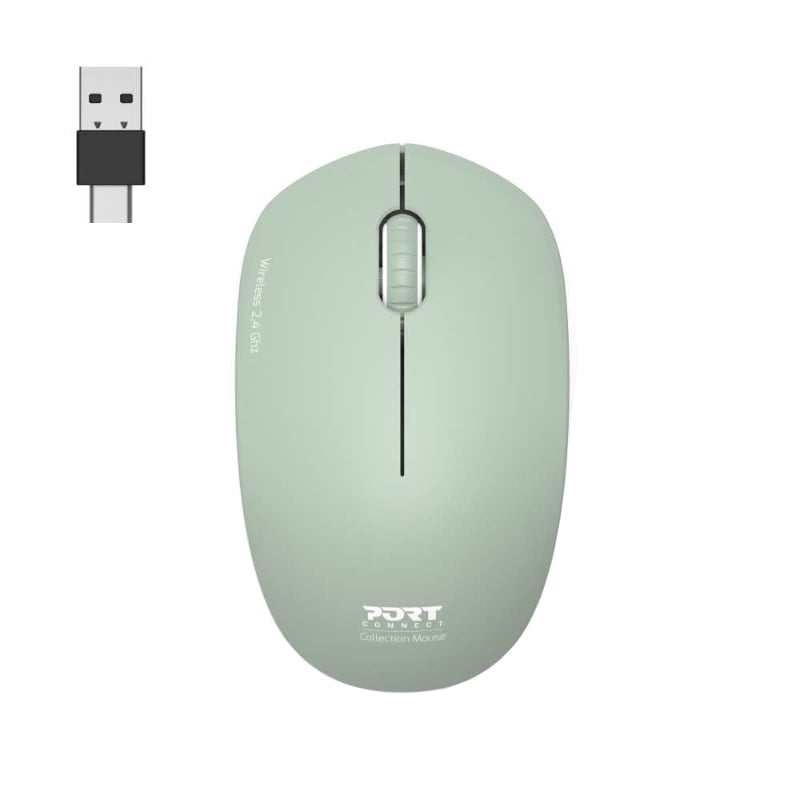 Port Port Connect MOUSE COLLECTION II WIRELESS Olive (900543) – product image