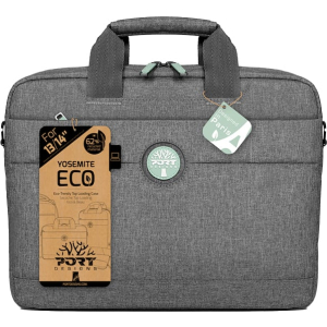 Port Port Designs Yosemite 15.6" Toploading Case ECO GY (400701) – product image