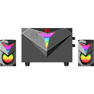 Redragon REDRAGON 2.1 Satellite Speaker TOCCATA RGB 11W Gaming Speaker - Black (RD-GS700) – product image