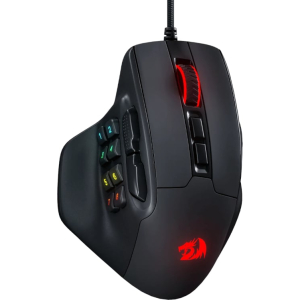 Redragon REDRAGON Aatrox 6200DP RGB MMO Gaming Mouse - Black (RD-M811-RGB) – product image