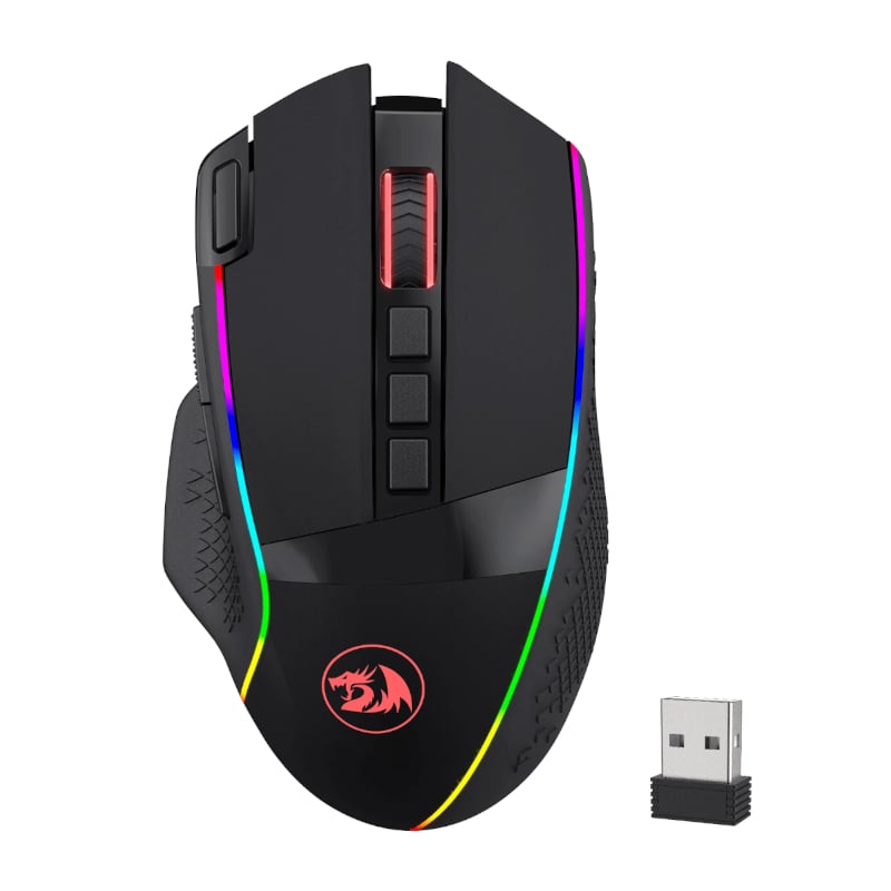 Redragon REDRAGON Enlightment 19000DPI RGB Wireless Gaming Mouse - Black (RD-M991-RGB) – product image