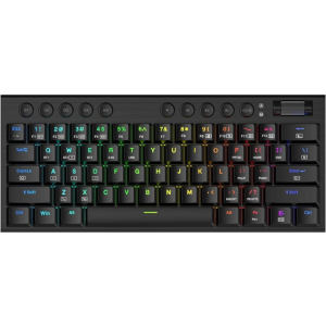 Redragon REDRAGON Horus Mini Pro 61Key Wireless Bluetooth Red Switch RGB Low Profile Gaming Mechanical Keyboard - Black (RD-K632RGB-PRO) – product image