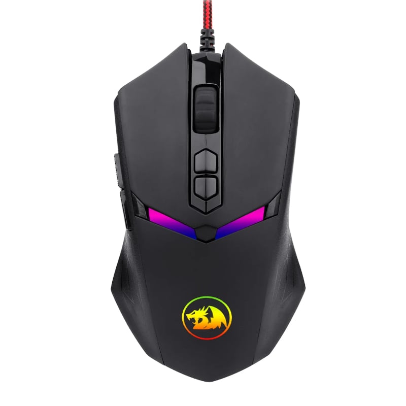 Redragon REDRAGON NEMEANLION 2 7200DPI Gaming Mouse - Black (RD-M602-1) – product image