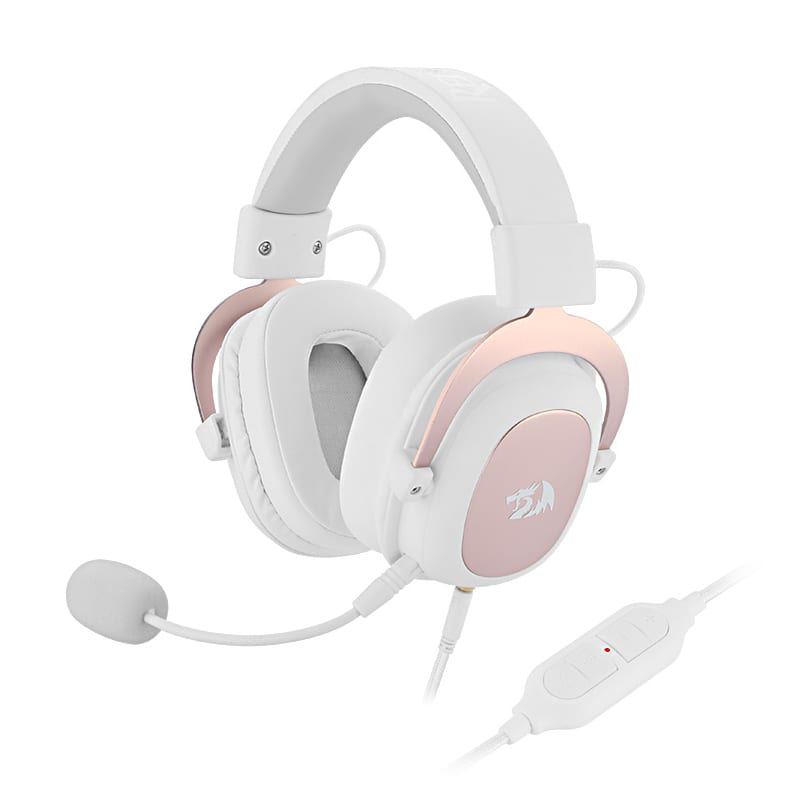 Redragon REDRAGON Over-Ear ZEUS 2 USB Gaming Headset - White (RD-H510W) – product image