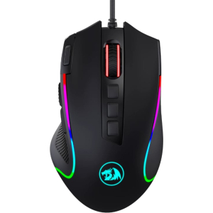 Redragon REDRAGON PREDATOR 4000DPI RGB Ergo Gaming Mouse - Black (RD-M612-RGB) – product image