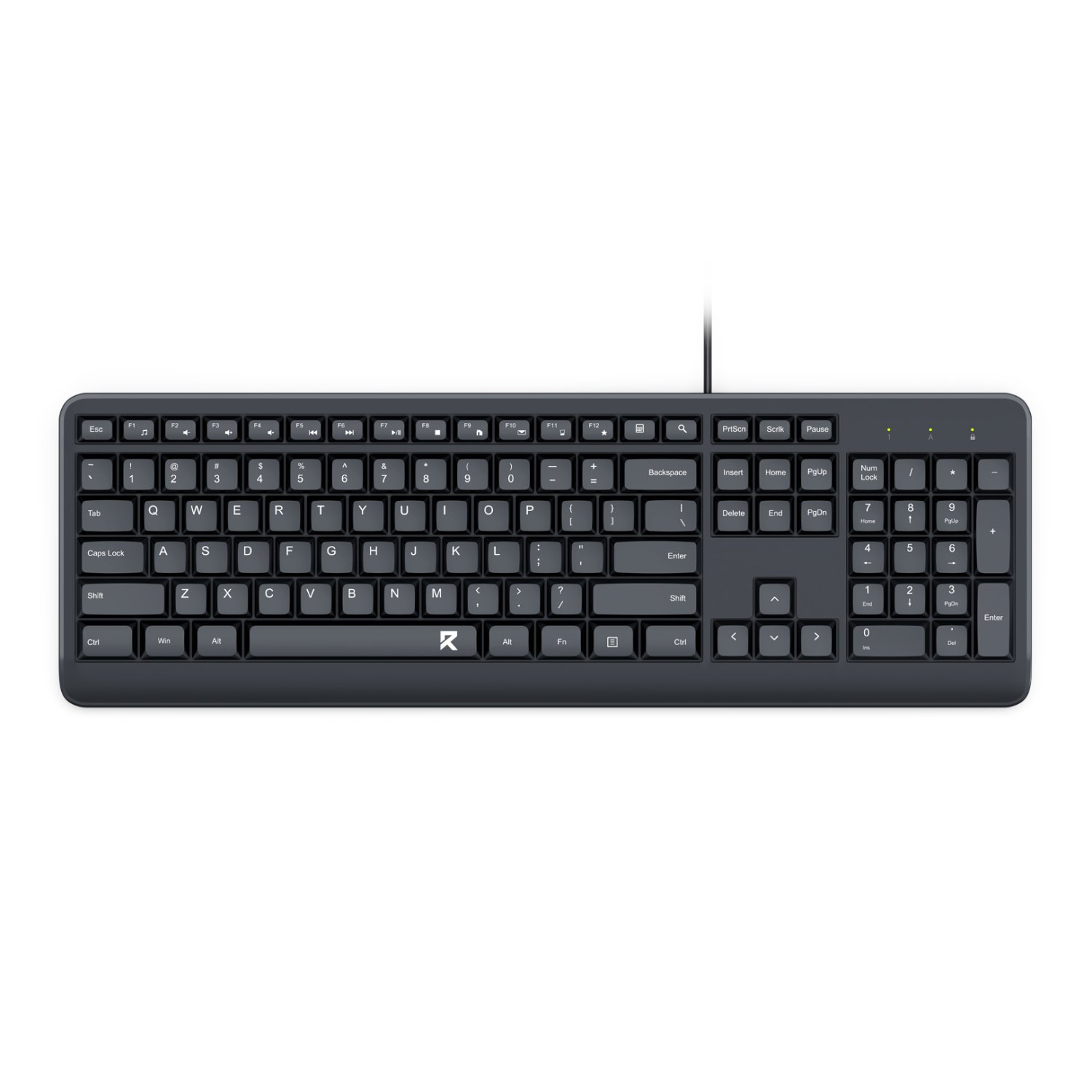 Redragon Redragon BK-7092 Full-sized Wired USB Office Keyboard (RD-BK-7092) – product image