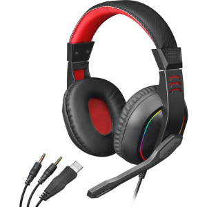 Redragon Redragon Over-Ear ARES Aux RGB Gaming Headset - Black (RD-H120-RGB) – product image