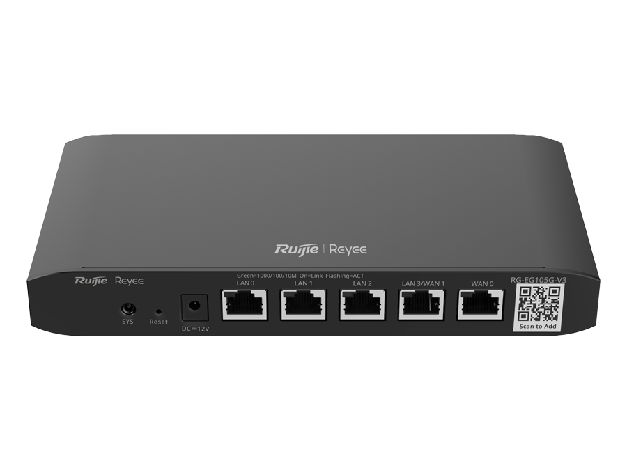 Reyee 5 Port Gigabit 2 WAN Cloud Router | RG-EG105G – product image