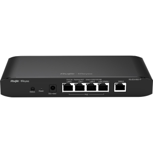 Reyee 5 Port Gigabit 2 WAN 4 PoE 54W Cloud Router | RG-EG105G-P – product image