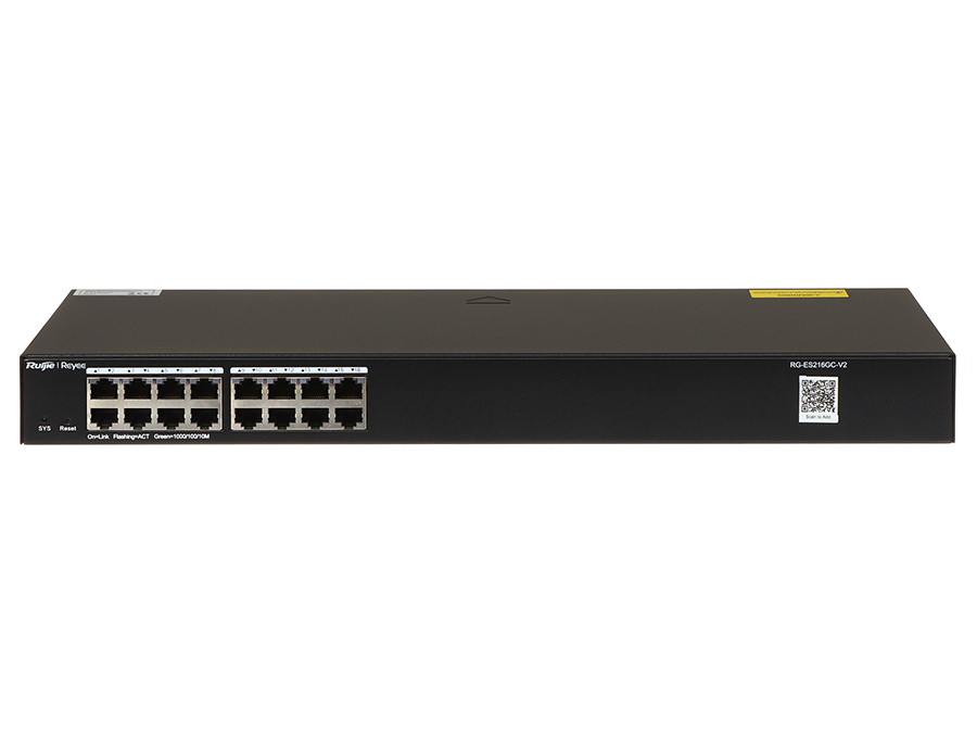 Reyee 16 Port Gigabit Smart Managed Switch | RG-ES216GC-V2 – product image