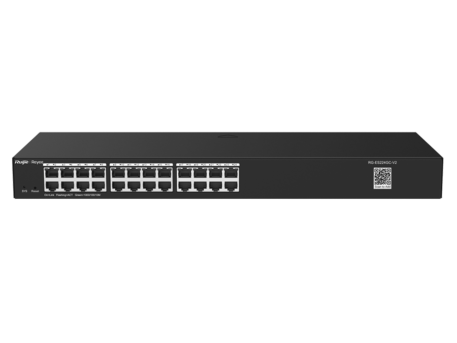 Reyee 24 Port Gigabit Smart Managed Switch | RG-ES224GC-V2 – product image