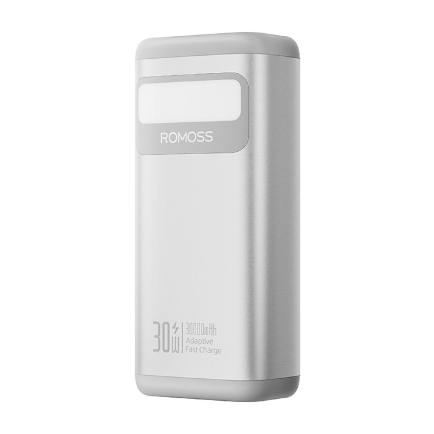 Romoss PMT30 30000mAh 30W Fast Charge Power Bank – Silver (PMT30-192-S133H) – product image