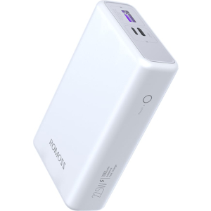 Romoss Romoss PAC10 10000mAh 20W Fast Charge Power Bank – White (PAC10-172-1133H) – product image