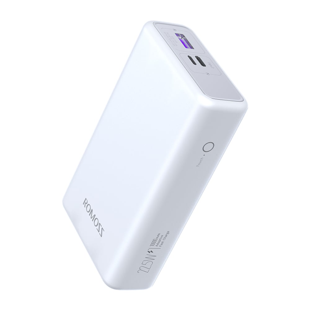 Romoss Romoss PAC10 10000mAh 20W Fast Charge Power Bank – White (PAC10-172-1133H) – product image